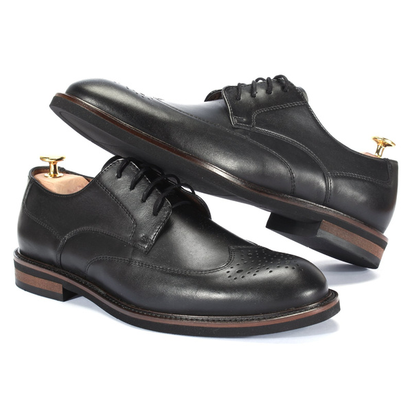 Czarne brogsy RICHARD