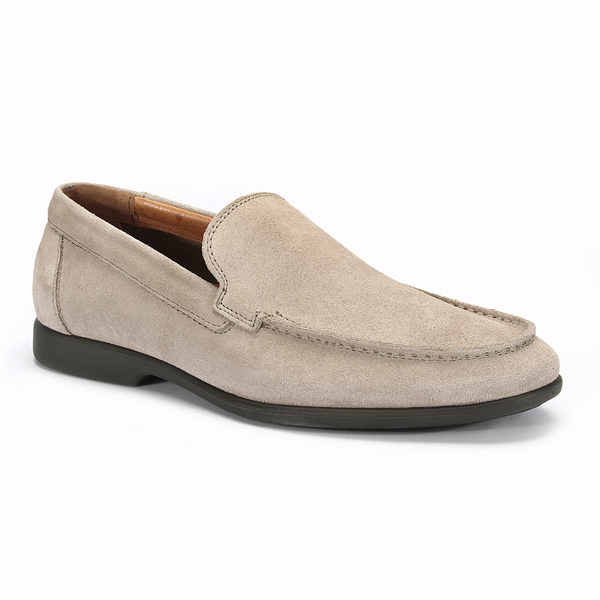 Beżowe mokasyny męskie RANDOLF