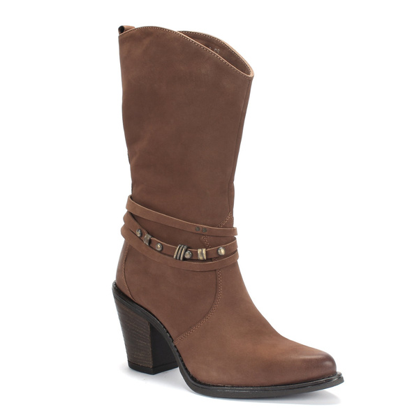 Brązowe Kowbojki JENNIFER