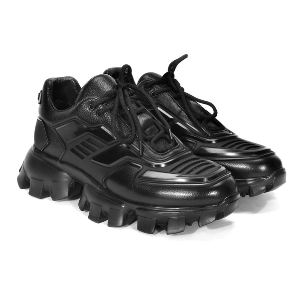 Czarne sneakersy męskie MAURIZIO