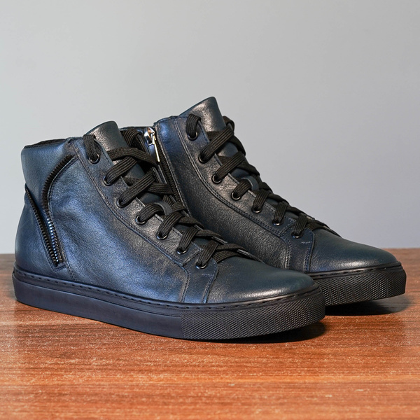 Granatowe trzewiki 14