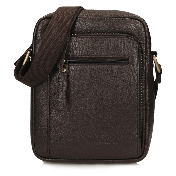 Brązowa listonoszka męska TOST1139