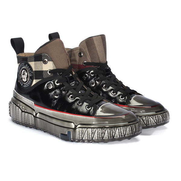 Czarne sneakersy męskie EDOARDO