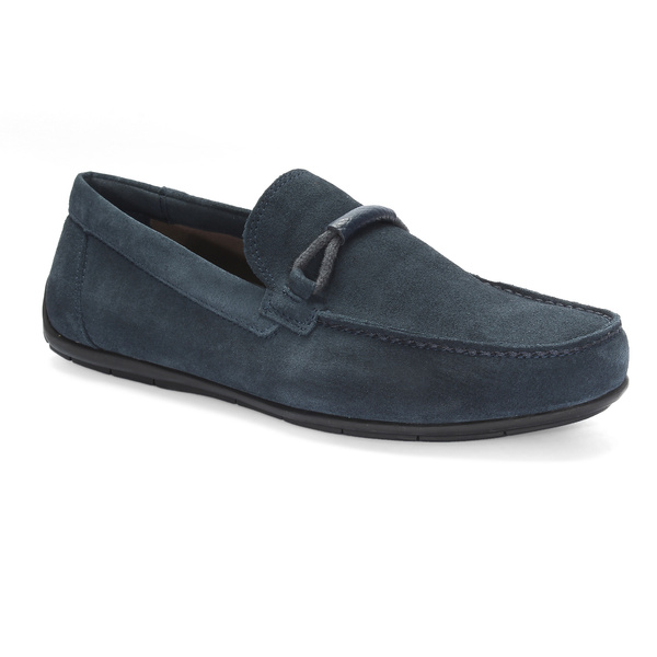 Granatowe mokasyny męskie NIKO