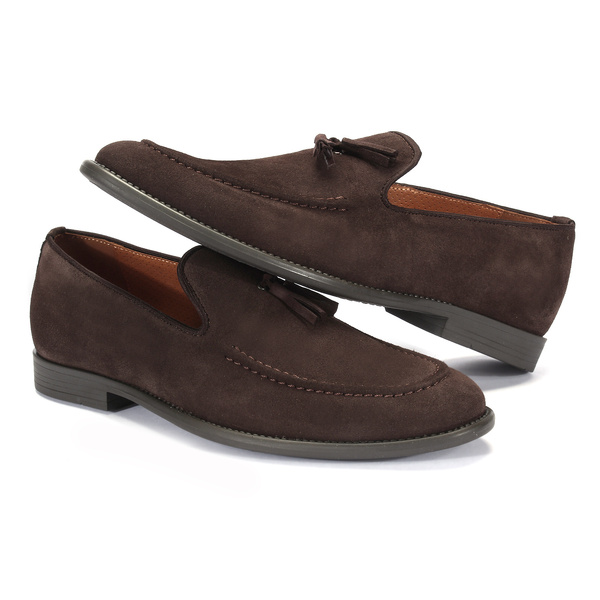 Brązowe mokasyny męski CYRUS