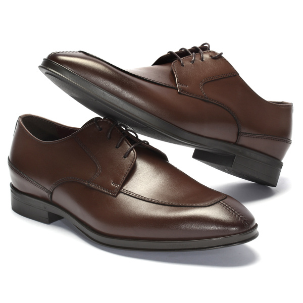 Brązowe półbuty wizytowe RAUL