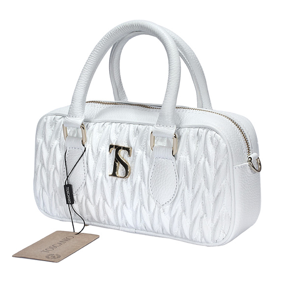 Biała torebka damska G12