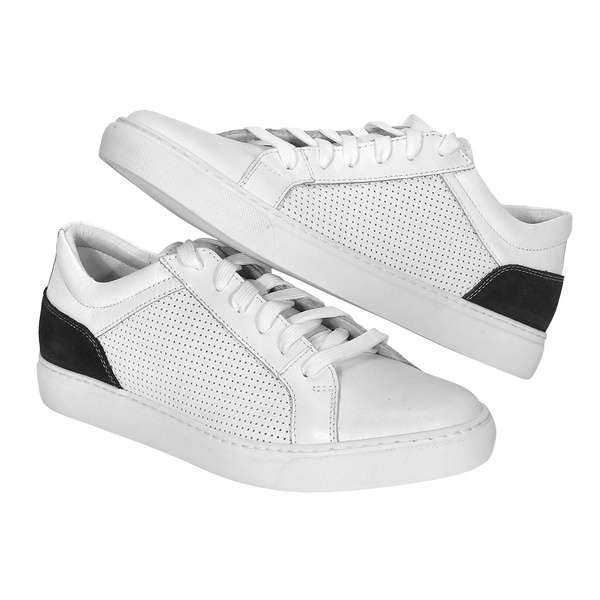 Białe sneakersy męskie ANGE