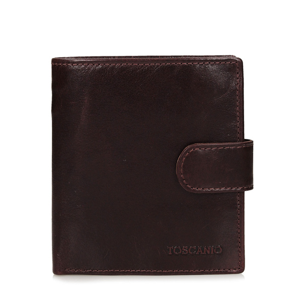 Brązowy portfel męski TOST1020