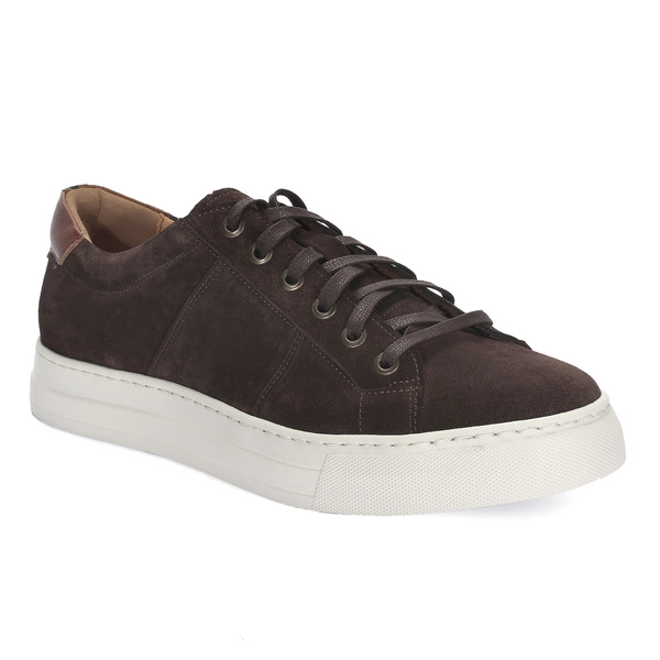 Brązowe sneakersy męskie ORLANDO