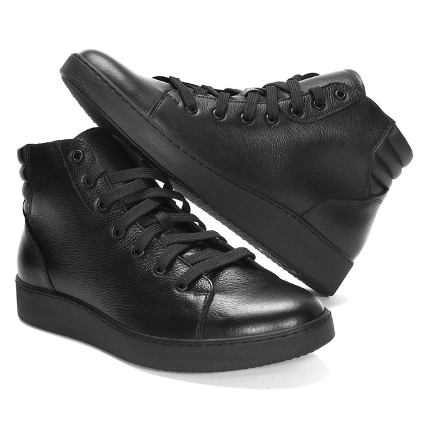 Czarne trzewiki 7238