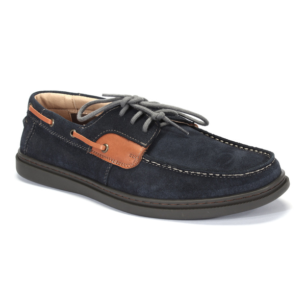 Granatowe półbuty męskie ARIAN