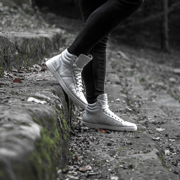 Białe Sneakersy OLIWIER