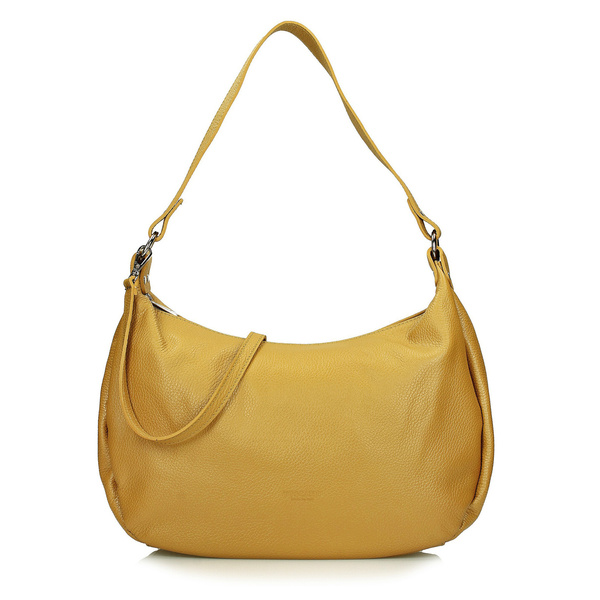 Żółta torebka damska F30