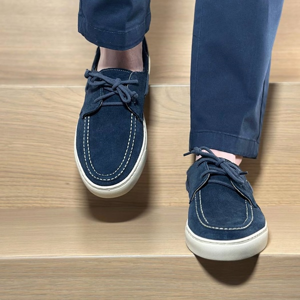 Granatowe półbuty BASTIAN