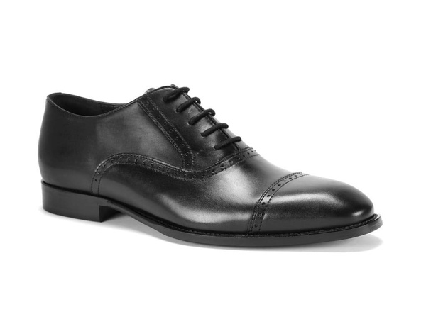 Czarne półbuty wizytowe ROBERTO