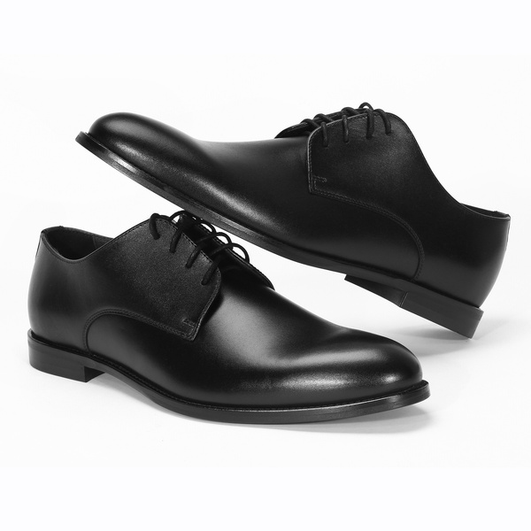 Czarne półbuty wizytowe BRANDON