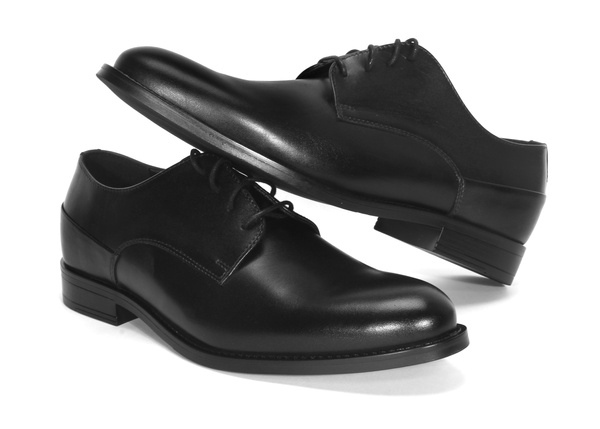 Czarne półbuty wizytowe 6259