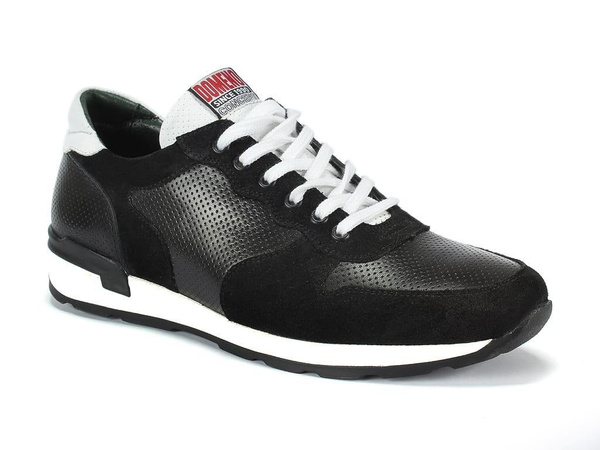 Czarne sneakersy męskie Mati