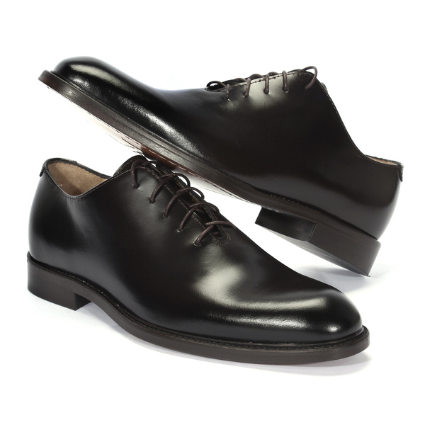 Brązowe półbuty wizytowe ARIEL