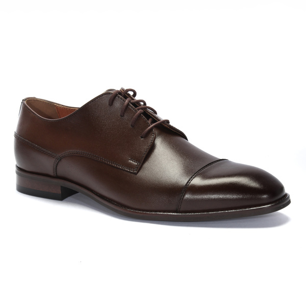 Brązowe półbuty wizytowe EDWARD