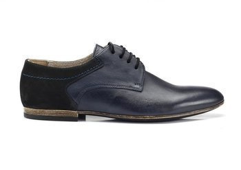 Granatowe Półbuty 2860_RN398