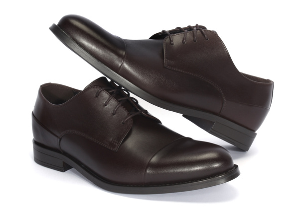 Brązowe półbuty wizytowe 6291