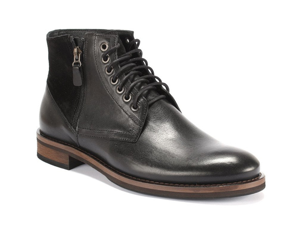 Czarne trzewiki MARCO