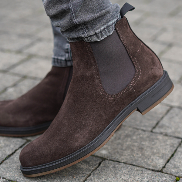 Brązowe sztyblety LAMBER