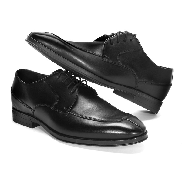 Czarne półbuty wizytowe RAUL