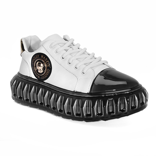 Białe sneakersy męskie VINCENZO