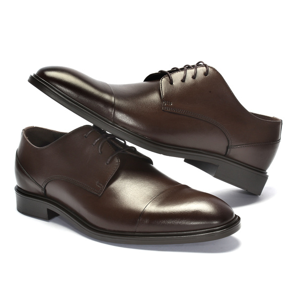 Brązowe półbuty wizytowe WILL II