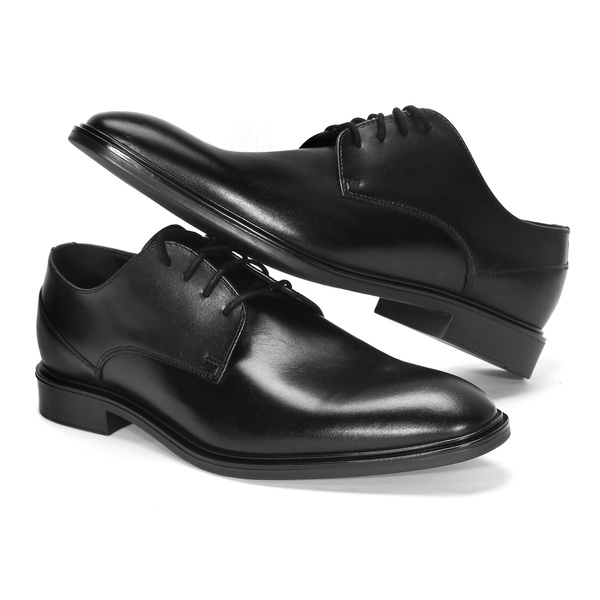 Czarne obuwie wizytowe MIGUEL