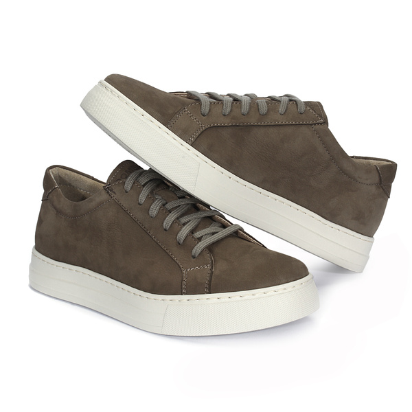 Oliwkowe sneakersy męskie FLORENT