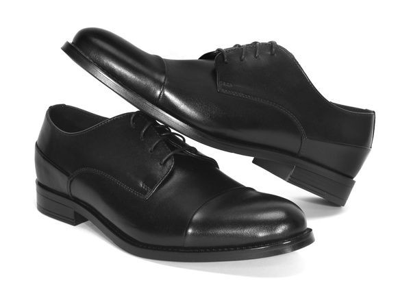 Czarne półbuty wizytowe 6291