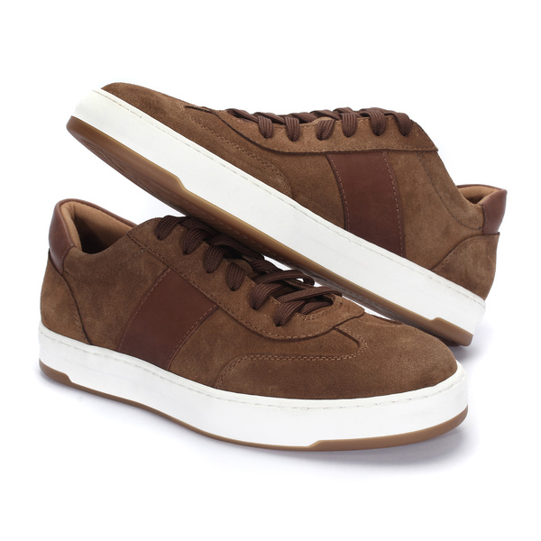 Brązowe sneakersy TROY