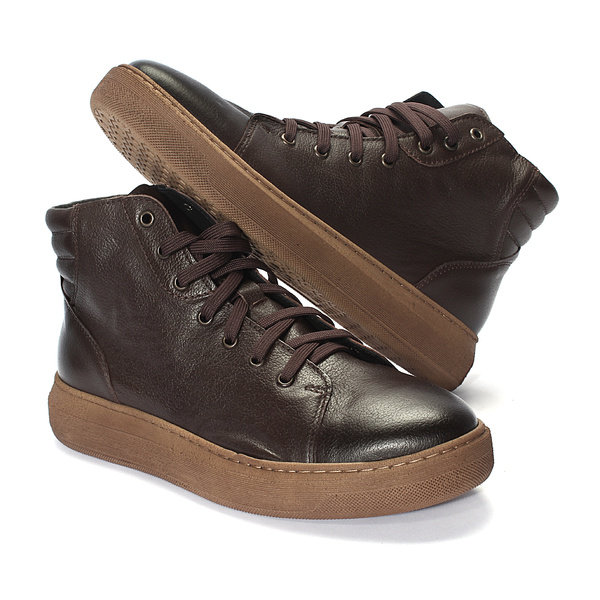 Brązowe trzewiki 7238