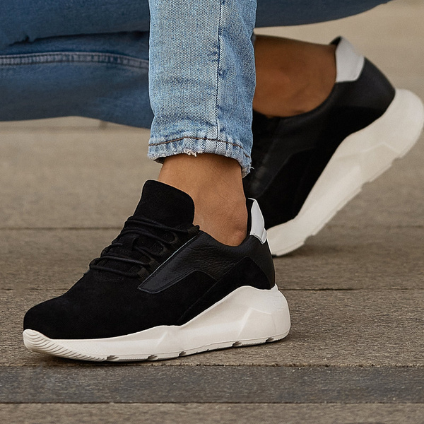 Czarne sneakersy PABLO