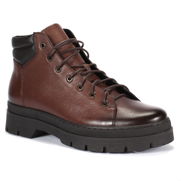 Brązowe trzewiki STEVE