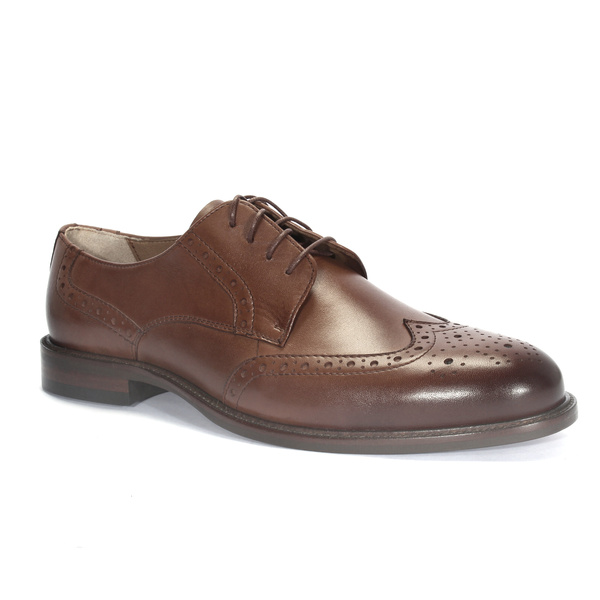 Brązowe półbuty wizytowe KIERAN