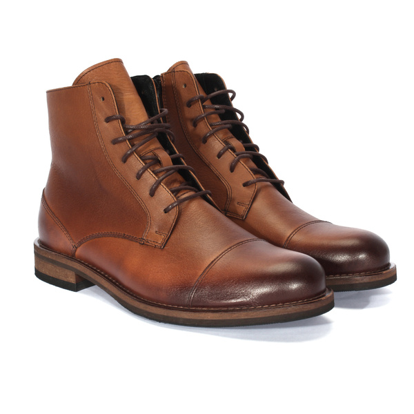 Brązowe trzewiki ANTONIO