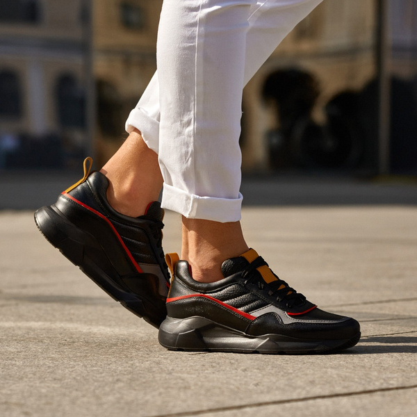 Czarne sneakersy DRAKO