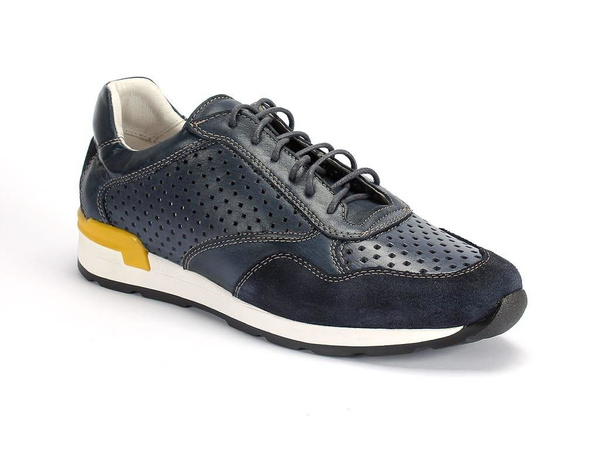 Granatowe sneakersy PETER