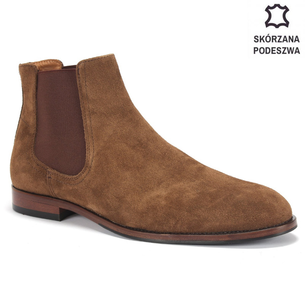 Brązowe sztyblety ERAZM