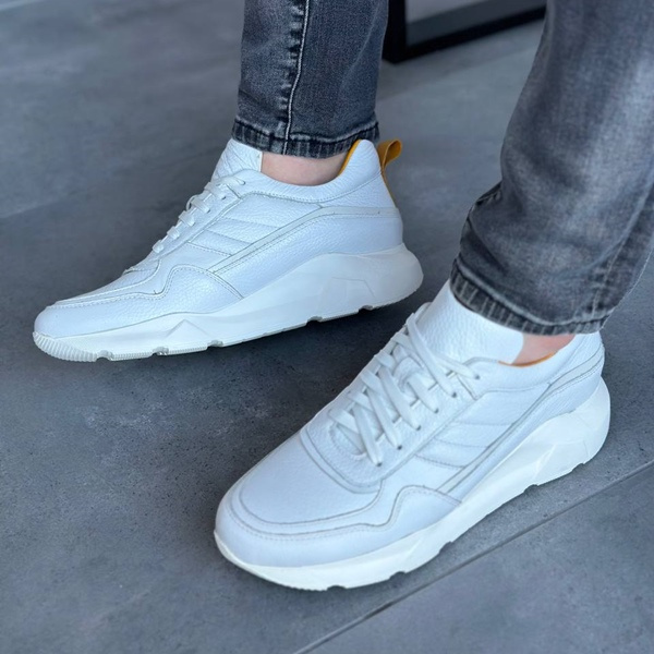 Białe sneakersy SIMON