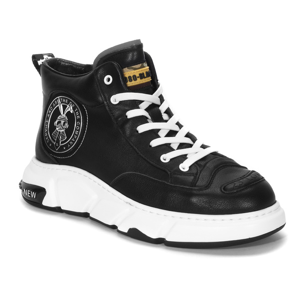 Czarne sneakersy męskie GUIDO