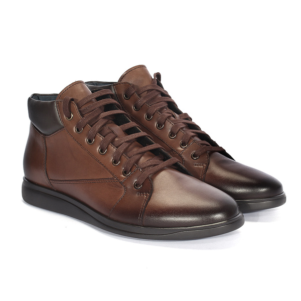 Brązowe trzewiki PLACIDO