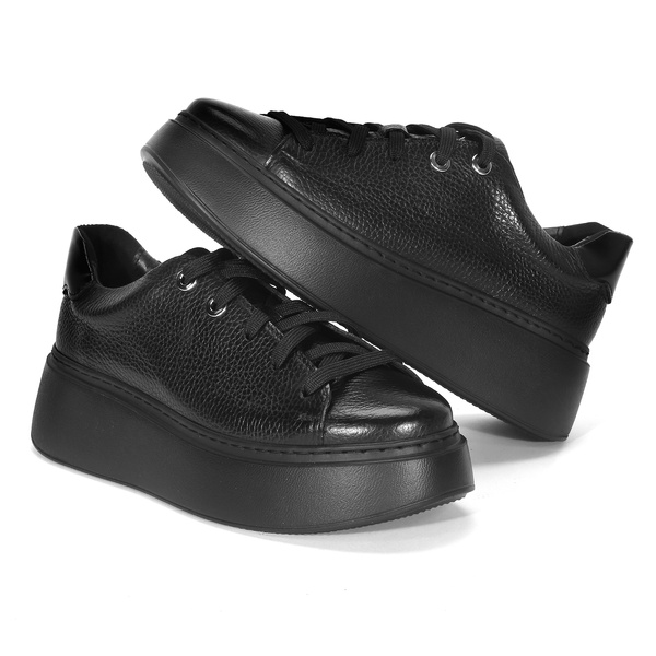 Czarne sneakersy damskie ALICJA