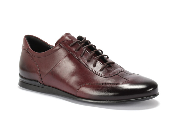 Bordowe półbuty OLAF