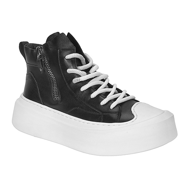 Czarne sneakersy męskie BENIAMINO